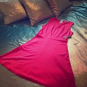 Pink professional work office summer dress